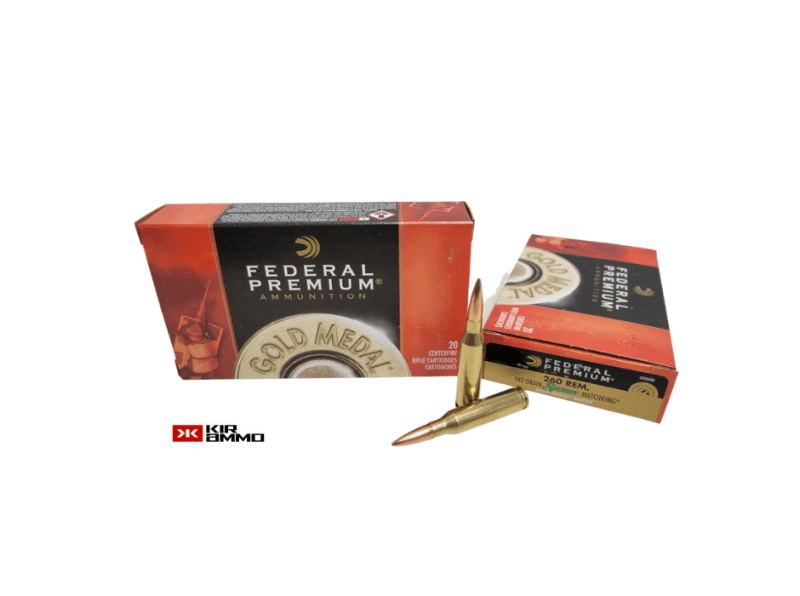 Federal Gold Medal .260 Rem 142 Grain