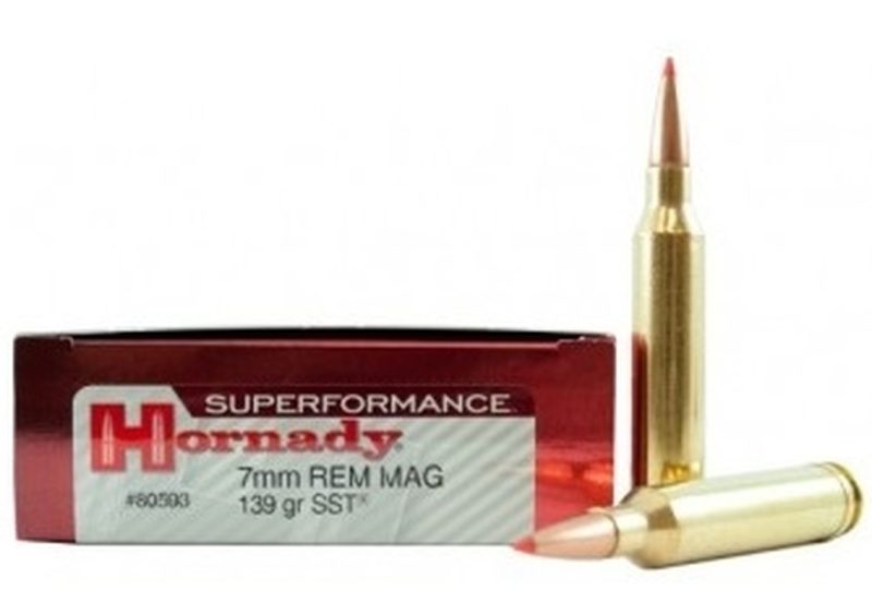 Hornady Superformance 7mm rem mag 139 grain