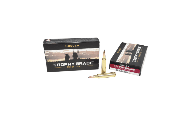 Nosler Trophy Grade .27 Nosler 165 Grain AccuBond Long Range