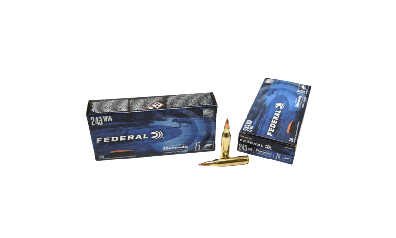 federal .243 win varmint 75 grain